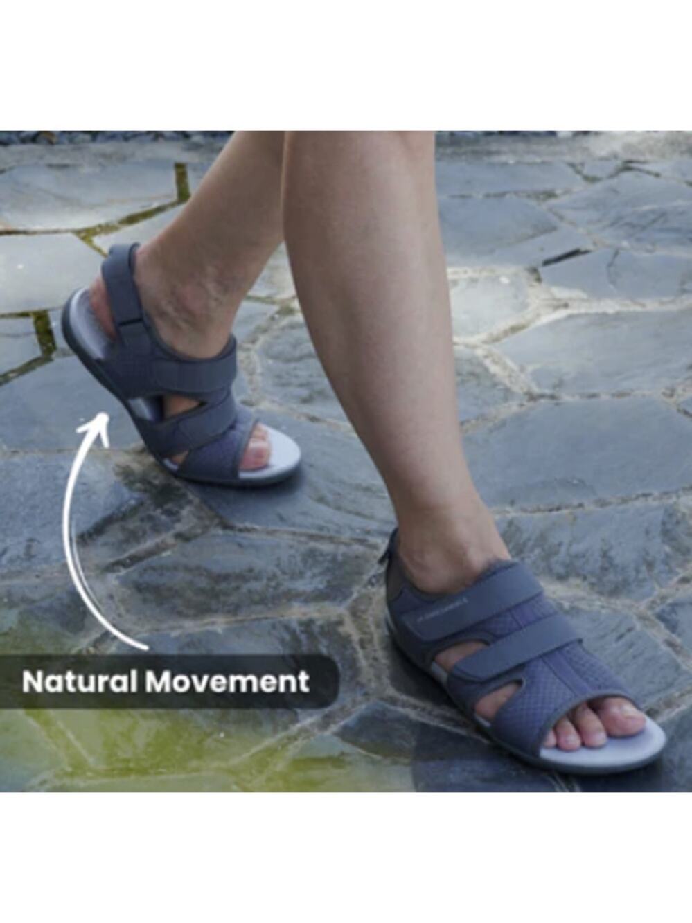 HIKE HF Baresandals IV Ergonomic Blue Lightweight Barefoot Sandals US 9 EU 40
